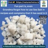 Pure Sea Salt Crystal Salt